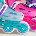 Colorful Adjustable Inline Skates