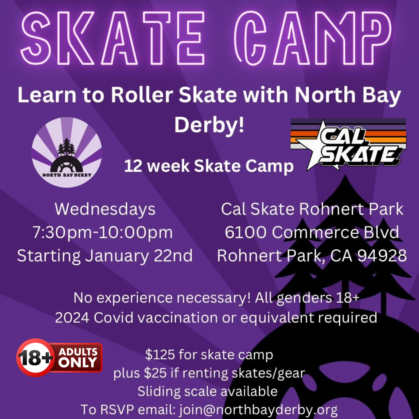 Derby Skate Camp 18+